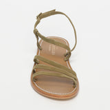 AHI sandales en cuir olive