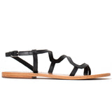 KAMLAI Sandale neutre en cuir