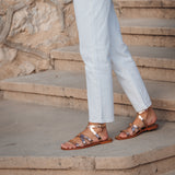 MELANIE sandales en cuir