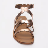 MELANIE sandales en cuir