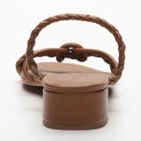 GERALDINE talons en cuir