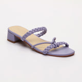 GERALDINE talons en cuir