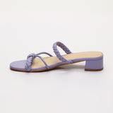 GERALDINE talons en cuir