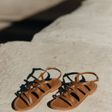 Georgie sandales en cuir