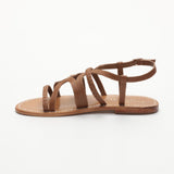 Georgie sandales en cuir