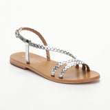 ABINAYA sandales en cuir