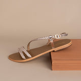 ABINAYA sandales en cuir