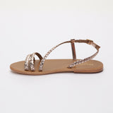 ABINAYA sandales en cuir