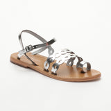 AGNES sandales entre-doigts en cuir