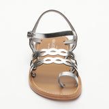 AGNES sandales entre-doigts en cuir