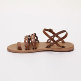 AGNES sandales entre-doigts en cuir