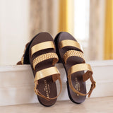 CAVERY sandales en cuir