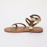 CHANDHINI sandales entre-doigts en cuir