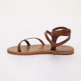 CHANDHINI sandales entre-doigts en cuir