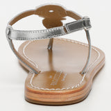 VIDLERI sandales en cuir silver