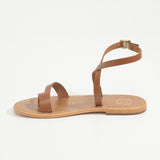 SANNE Sandale neutre en cuir