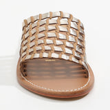 AYAME Mule brillante en cuir