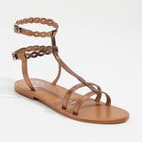 JESSAMINE Sandale brillante en cuir
