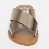 LIMA Mule brillante en cuir