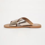 LIMA Mule brillante en cuir