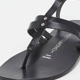 BARROS Sandale neutre en cuir