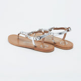 WAKEFIELD Sandale brillante en cuir