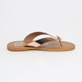 SUTTER Mule brillante en cuir
