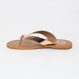 SUTTER Mule brillante en cuir