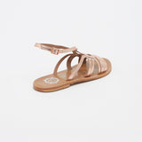 MORGAN Sandale brillante en cuir