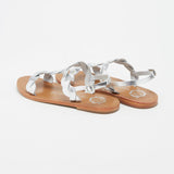 BURKE Sandale brillante en cuir