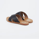 NASSAU Mule neutre en cuir