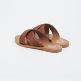 NASSAU Mule neutre en cuir