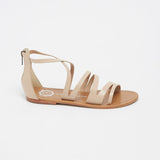 BORO Sandale poudrée en cuir