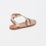 CARROLL Sandale brillante en cuir