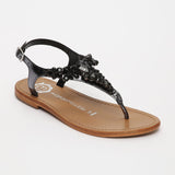 GENIA Sandale neutre en cuir