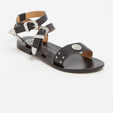 LYTREA Sandale neutre en cuir