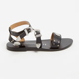 LYTREA Sandale neutre en cuir