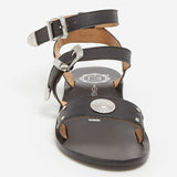 LYTREA Sandale neutre en cuir