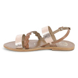 PULCHELLA Sandale poudrée en cuir