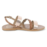 PULCHELLA Sandale poudrée en cuir