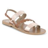 PULCHELLA Sandale poudrée en cuir