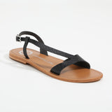 AMADRYA Sandale neutre en cuir