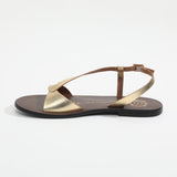 AMADRYA Sandale brillante en cuir
