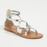 JACENIA Sandale brillante en cuir