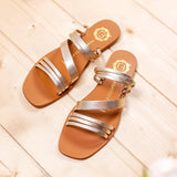 EDISA Mule brillante en cuir