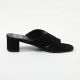 NAHIA Mule neutre en cuir