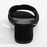 NAHIA Mule neutre en cuir