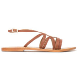 MORGAN Sandale neutre en cuir