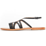 MORGAN Sandale neutre en cuir