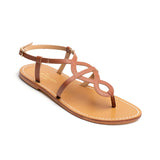 CONFITE Sandale neutre en cuir